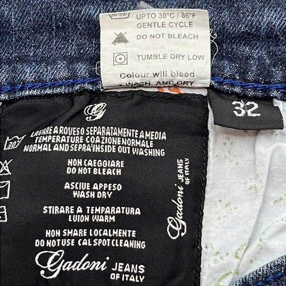 Gadoni Jeans Straight Leg Size 32 - Picture 10 of 16